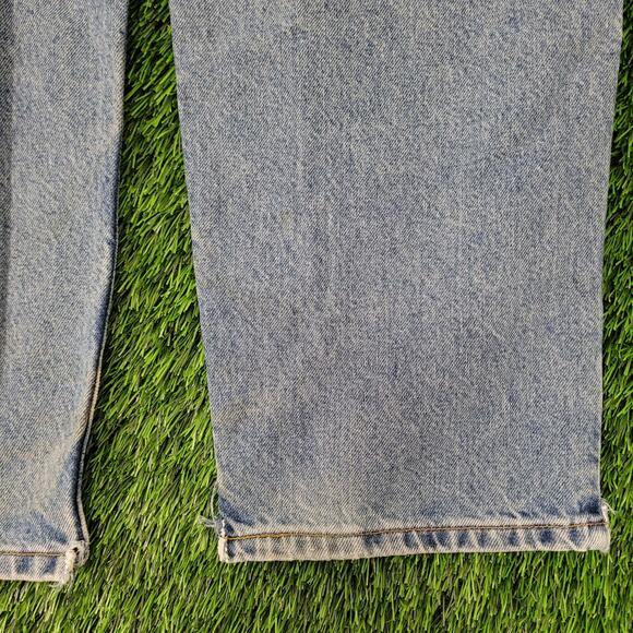 Vintage LEVIS 550 Baggy Straight Jeans 36x32 Faded Medium-Wash - Picture 14 of 16